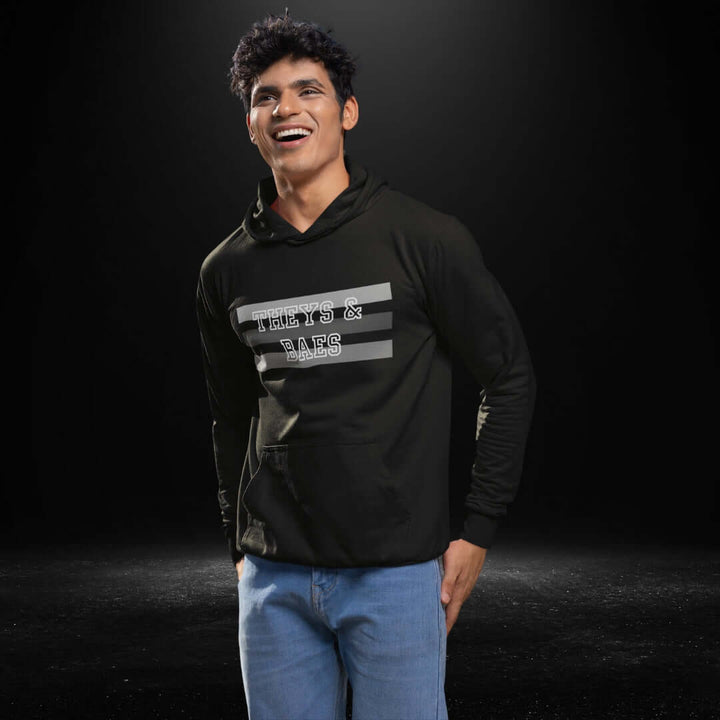 Theys & Baes Black Hoodie 