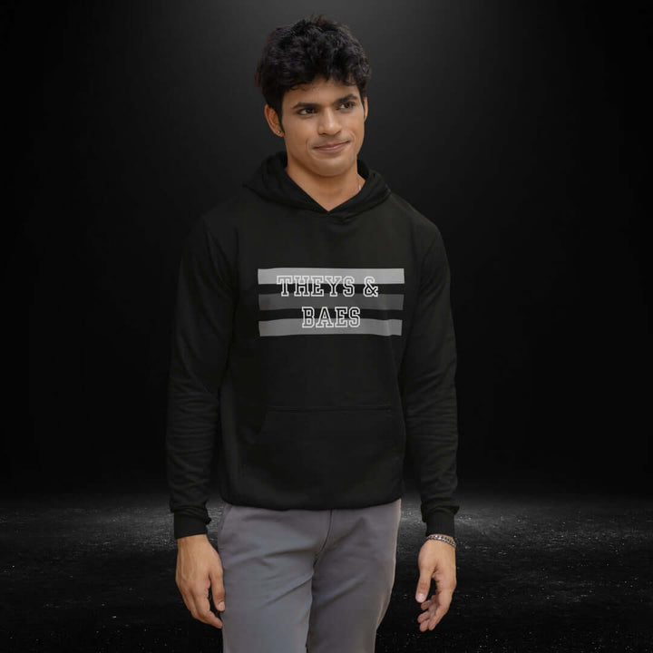 Theys & Baes Black Hoodie 