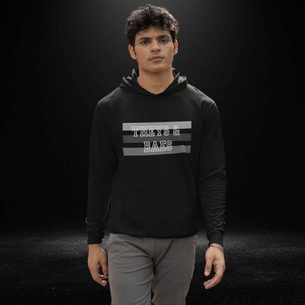 Theys & Baes Black Hoodie 