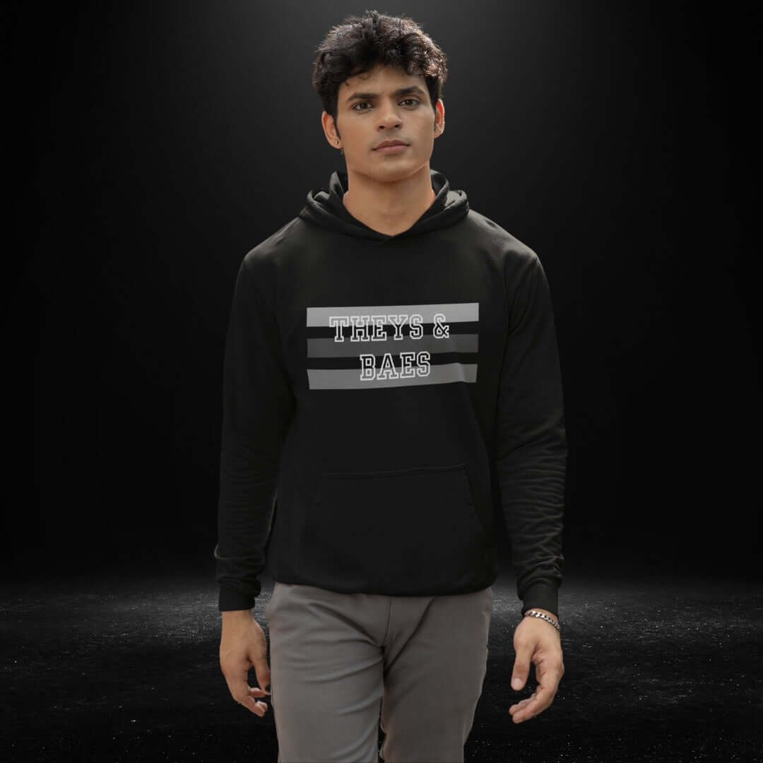 Theys & Baes Black Hoodie 