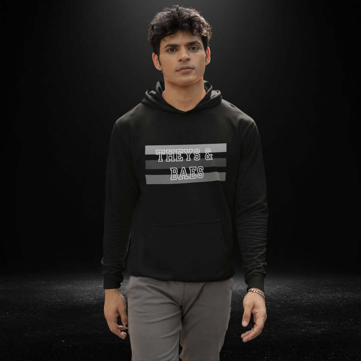 Theys & Baes Black Hoodie 