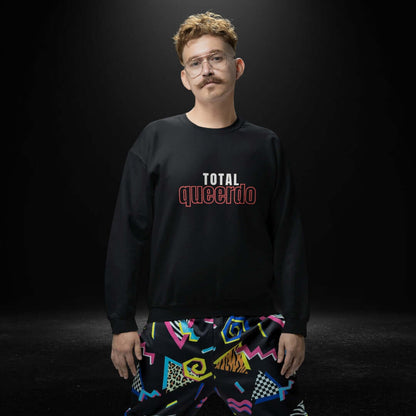 Total Queerdo Black Pullover - bite Me Now