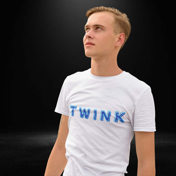 Twink White Tee - Bite Me Now