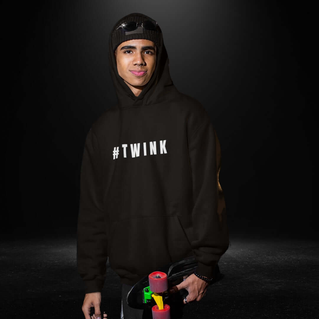 #TWINK Black Hoodie 