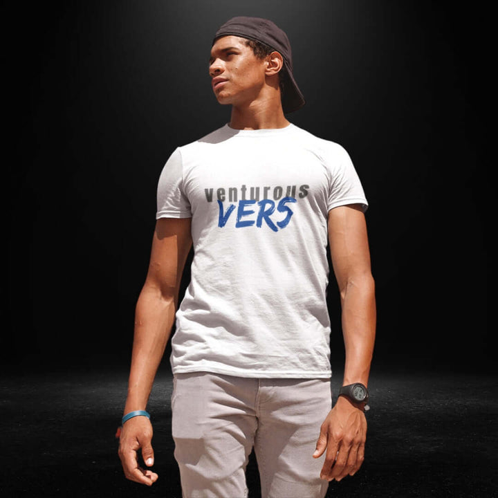 Venturous Vers White Tee - Bite Me Now