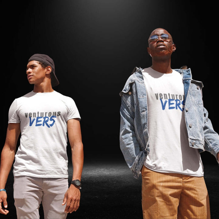 Venturous Vers White Tee - Bite Me Now