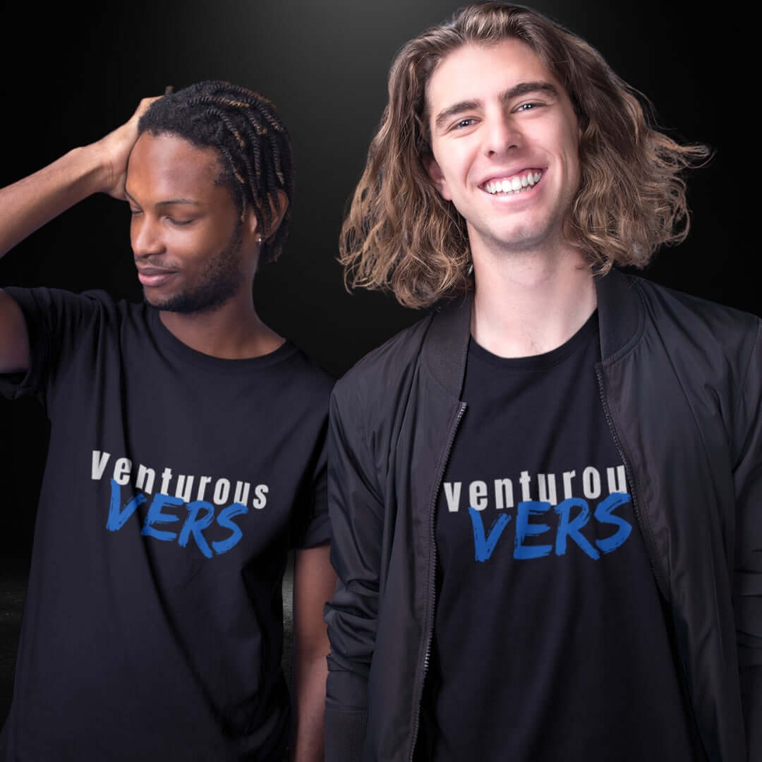 Venturous Vers Black Tee - Bite Me Now