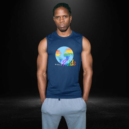 World Pride Navy Tank - Bite Me Now