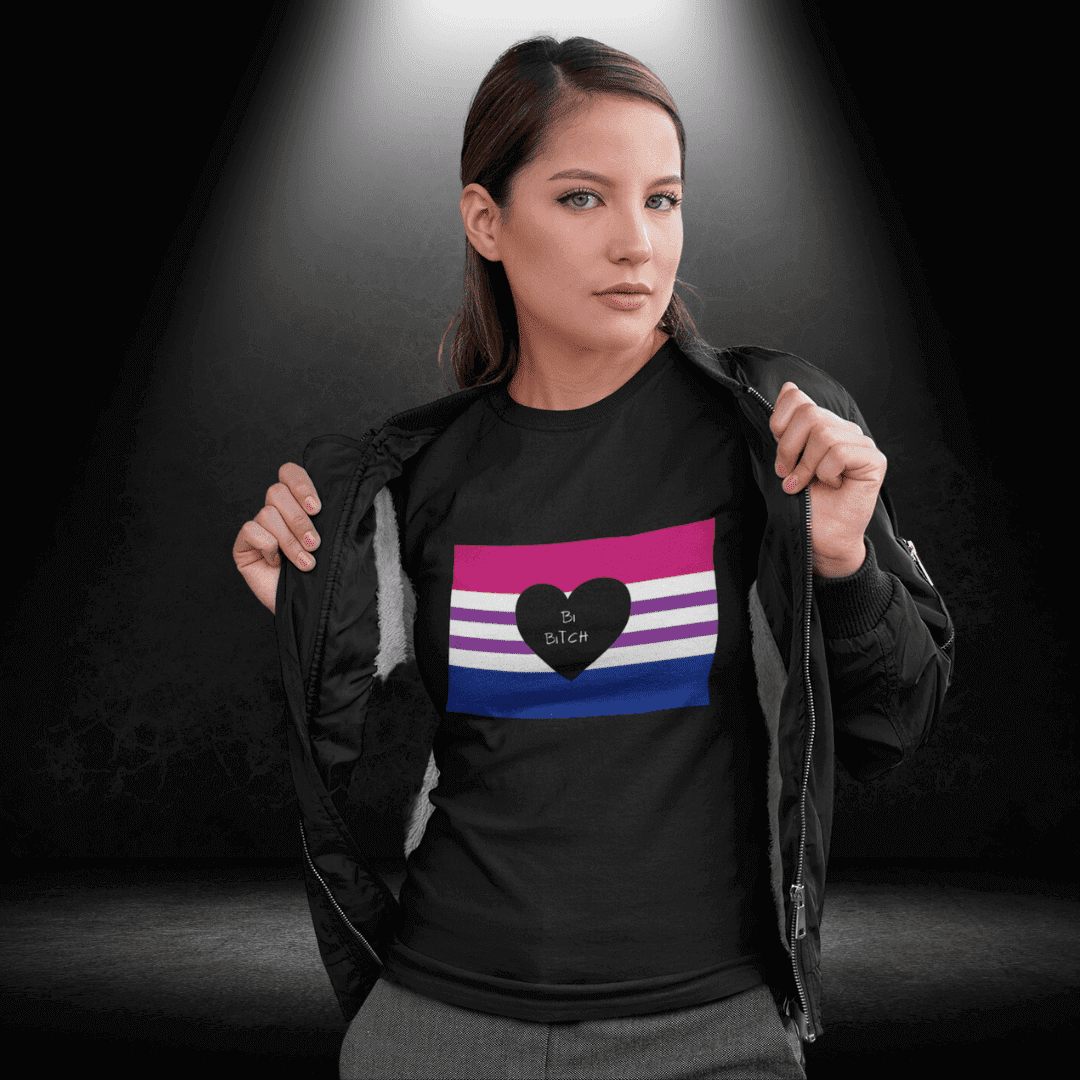 LGBTQ+ Bisexual Visibility Day Tee - Bi Bitch