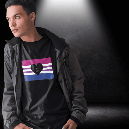 LGBTQ+ Bisexual Visibility Day Tee - Bi Guy