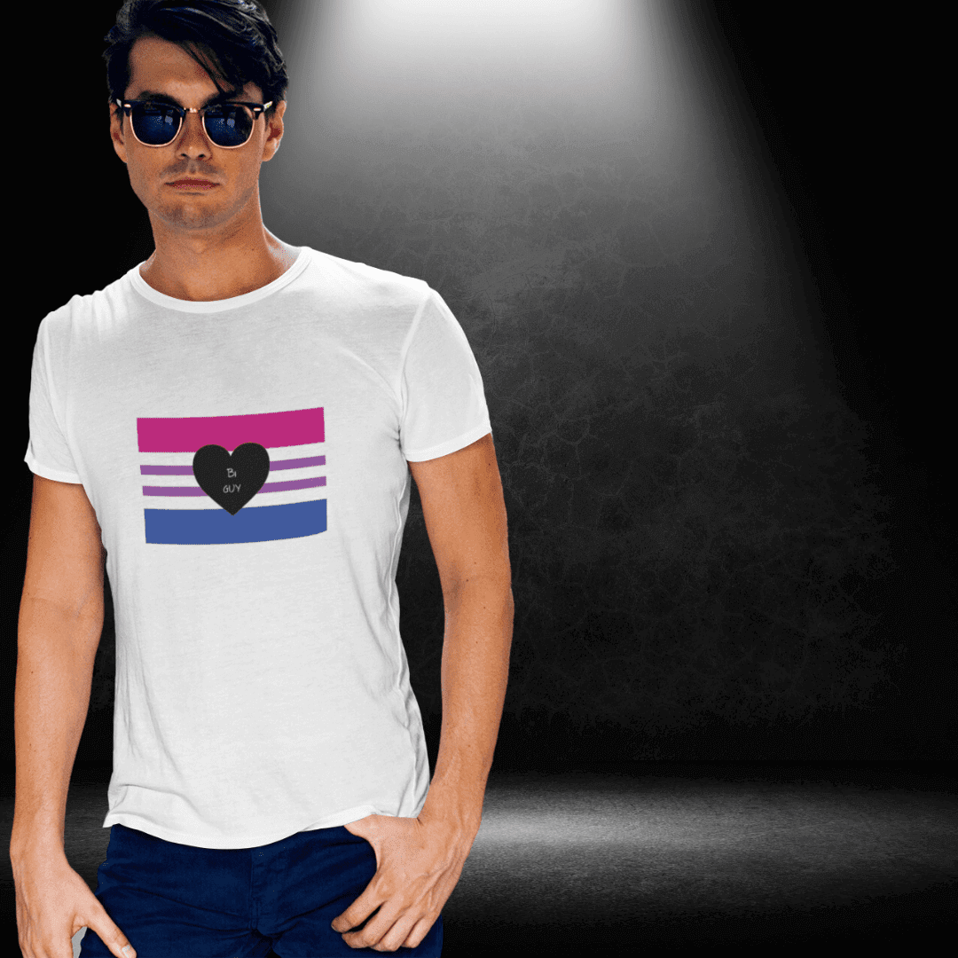 LGBTQ+ Bisexual Visibility Day Tee - Bi Guy