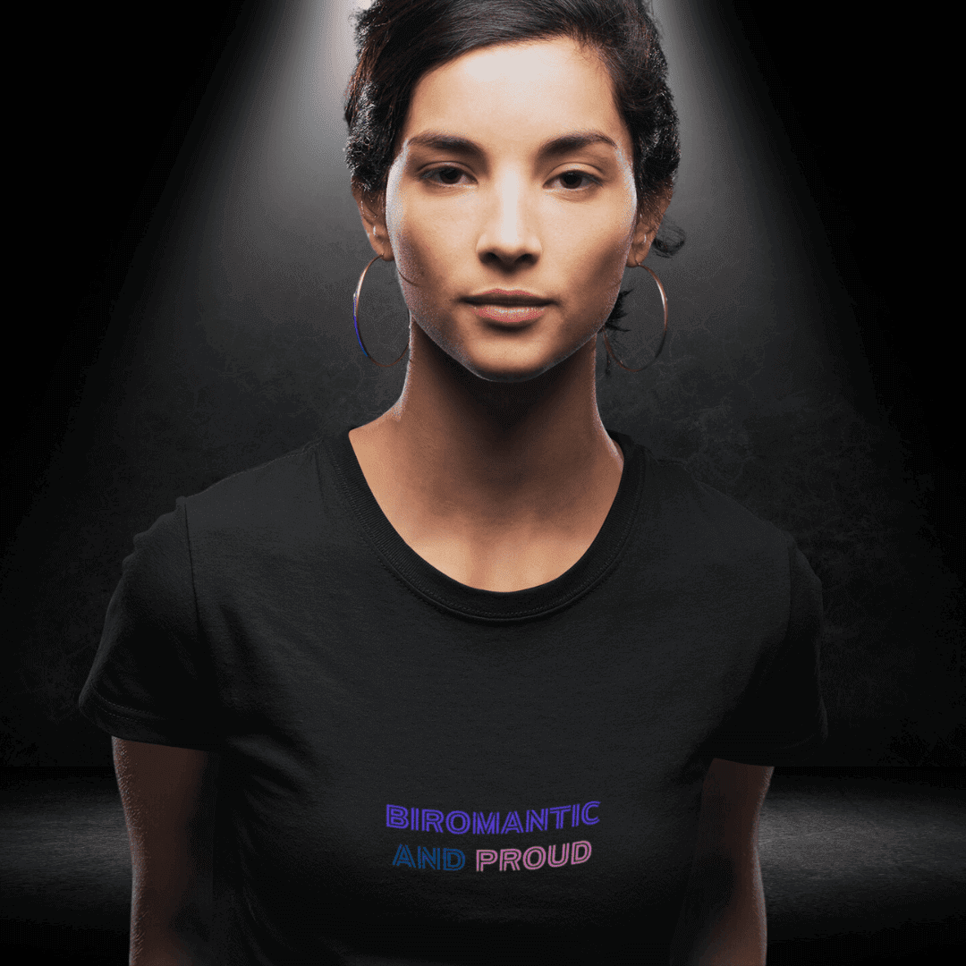 LGBTQ+ Bisexual Visibility Day Tee - Biromantic