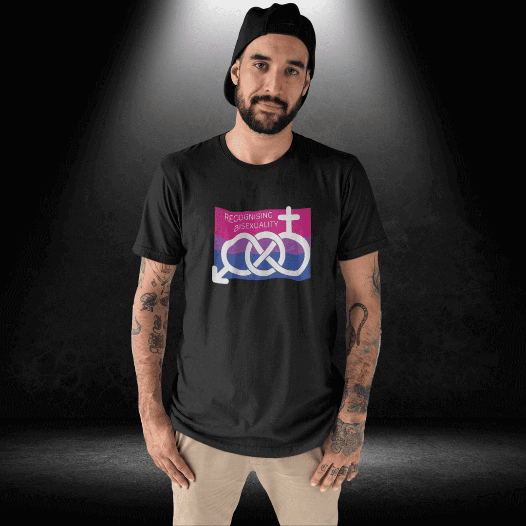 Recognising Bisexuality Tee - Bisexual Visibility Day - BiteMeNow