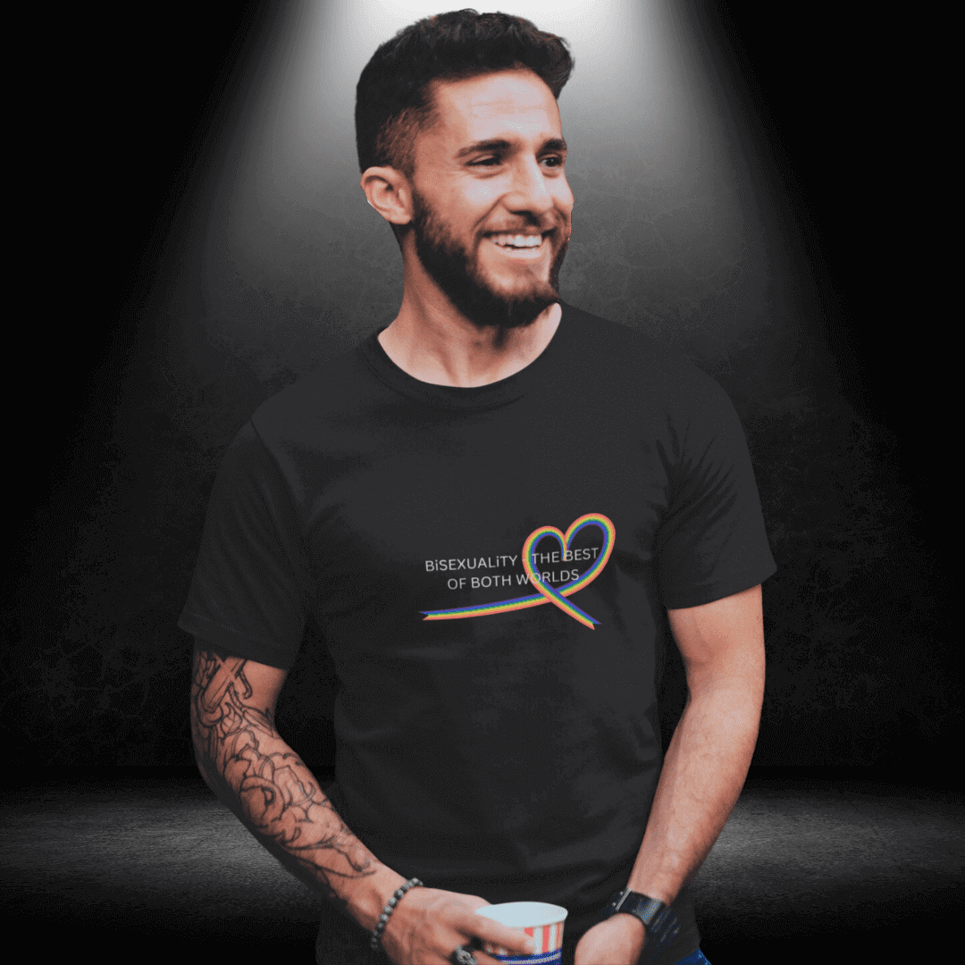 LGBTQ+ Bisexual Visibility Day Tee - The Best of Both Worlds