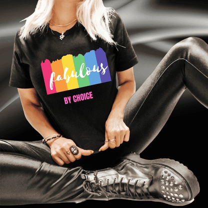 Unisex Tee - Fabulous by choice, Bite Me Now