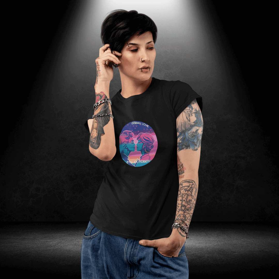 LGBTQ+ International Lesbian Day Tee - Lesbian Love