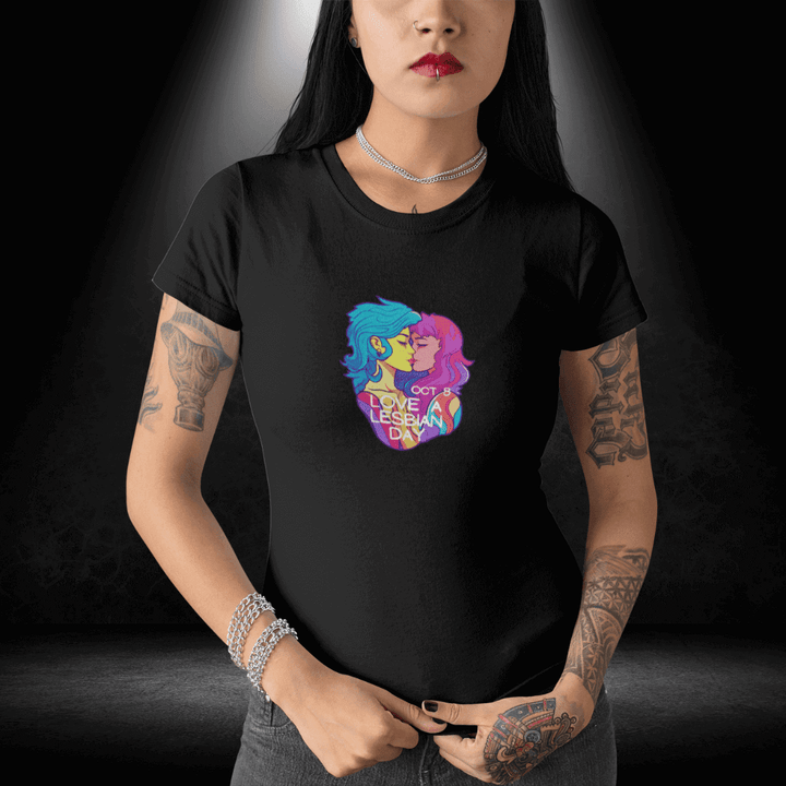LGBTQ+ International Lesbian Day Tee - Love a Lesbian Day