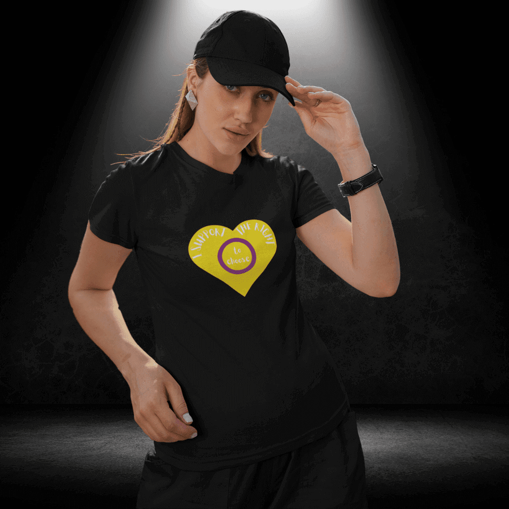 LGBTQ+ Intersex Awareness Day Tee - I Support the Right to Choose