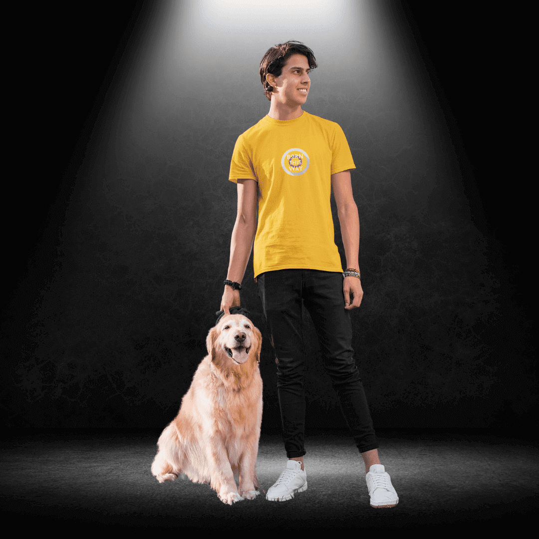 LGBTQ+ Intersex Solidarity Day Tee - Born This Way Tee