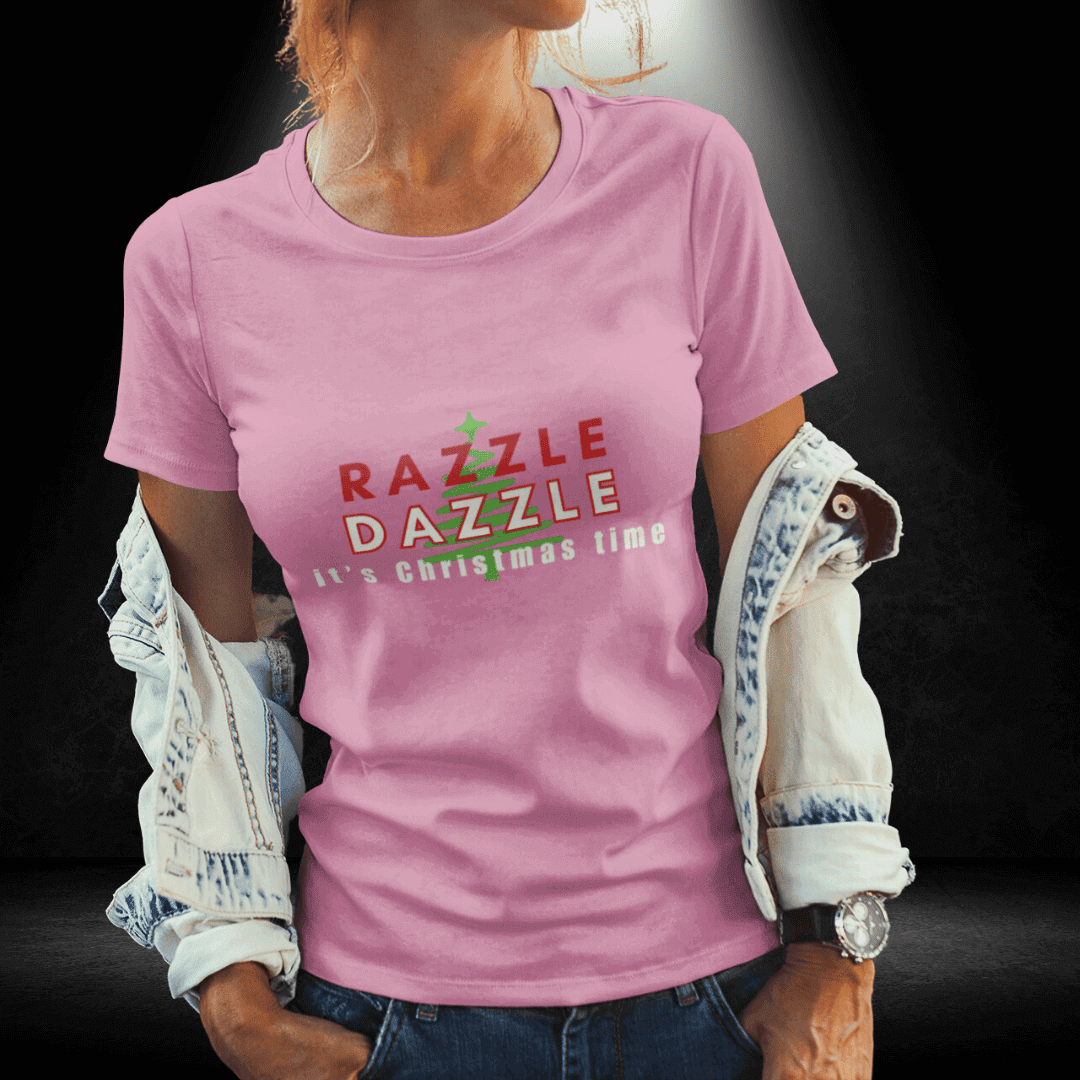 Razzle Dazzle It's Christmas Tee - BiteMeNow