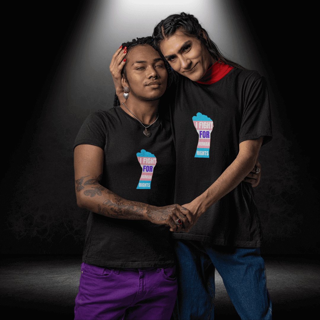 LGBTQ+ Transgender Awareness Week Tee - I Fight For Human Rights