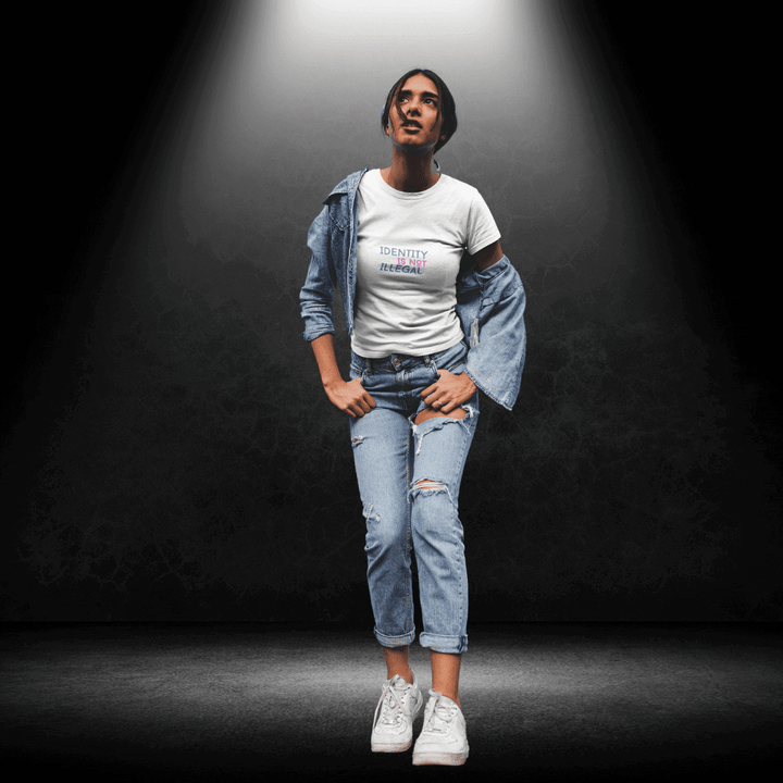 LGBTQ+ Transgender Awareness Week Tee - Identity is not Illegal