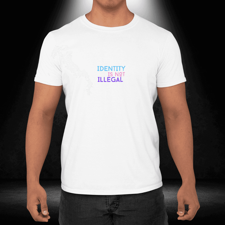 LGBTQ+ Transgender Awareness Week Tee - Identity is not Illegal