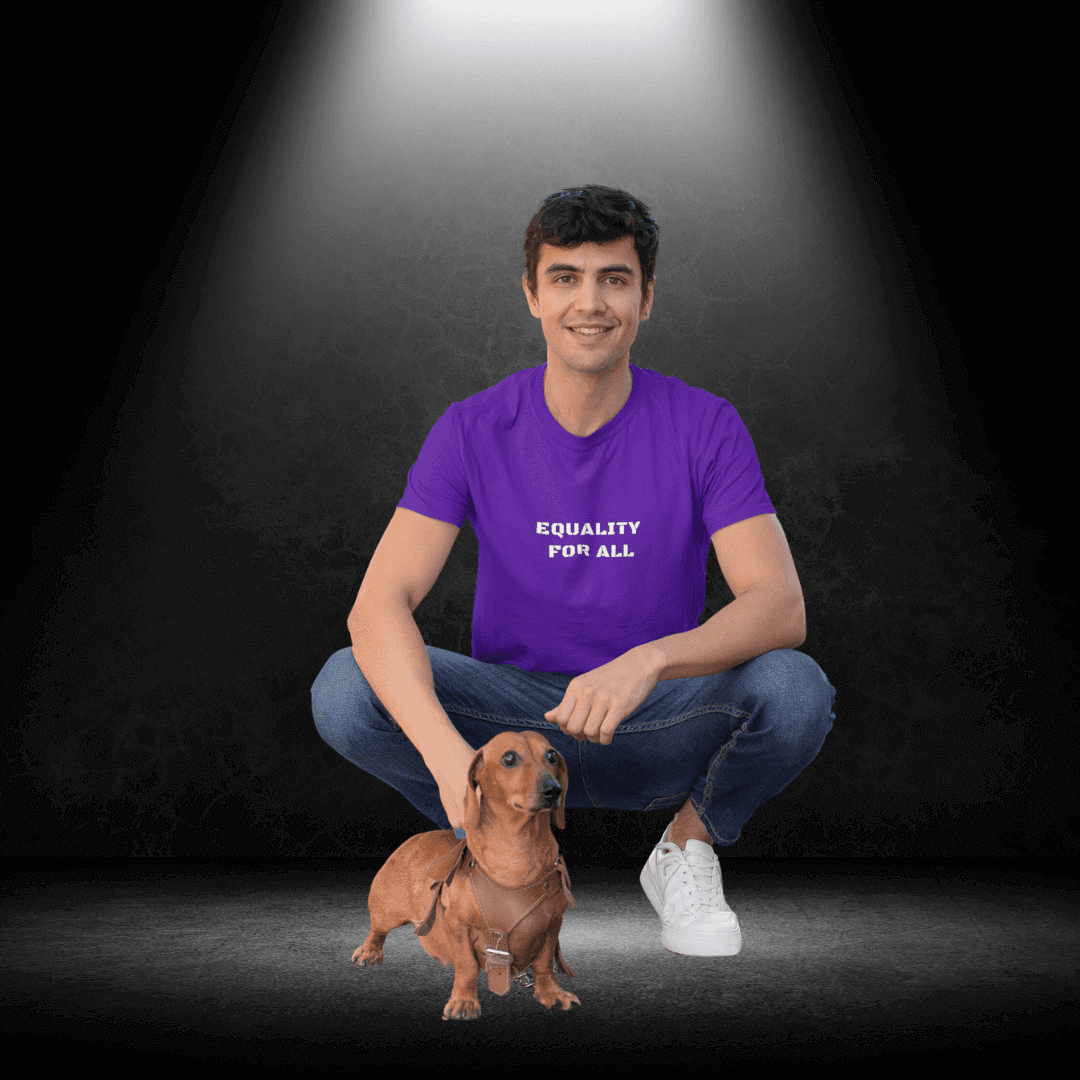 LGBTQ+ Wear it Purple Tee - Equality For All - BiteMeNow