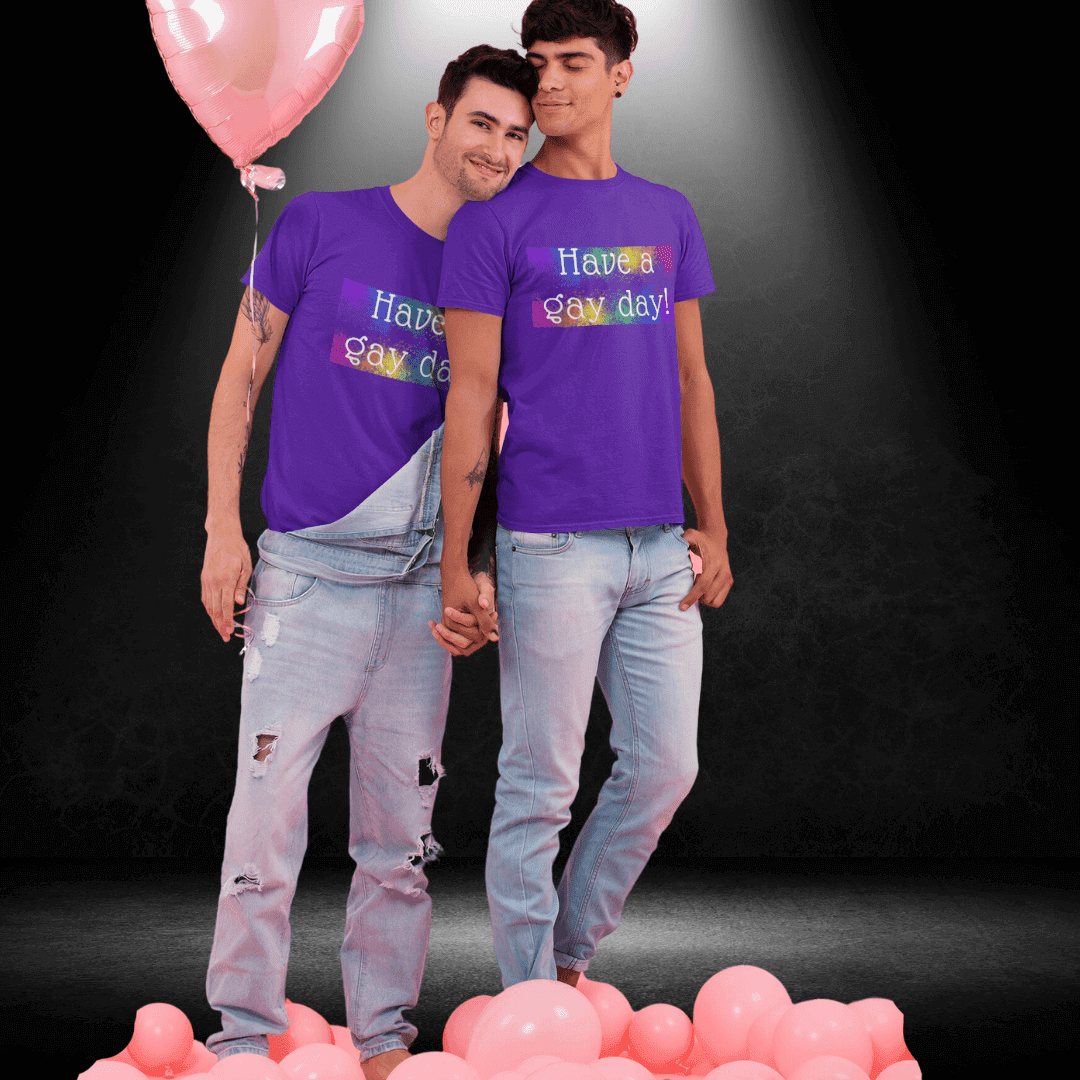 Wear it Purple - Have a Gay Day Tee - BiteMeNow