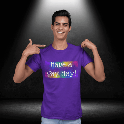 Wear it Purple - Have a Gay Day Tee - BiteMeNow