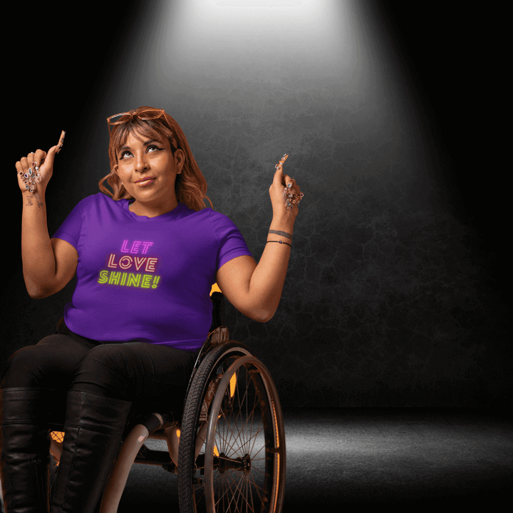 Wear it Purple - Let Love Shine Tee - BiteMeNow