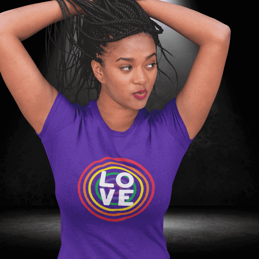 Wear it Purple - Purple L O V E Tee - BiteMeNow