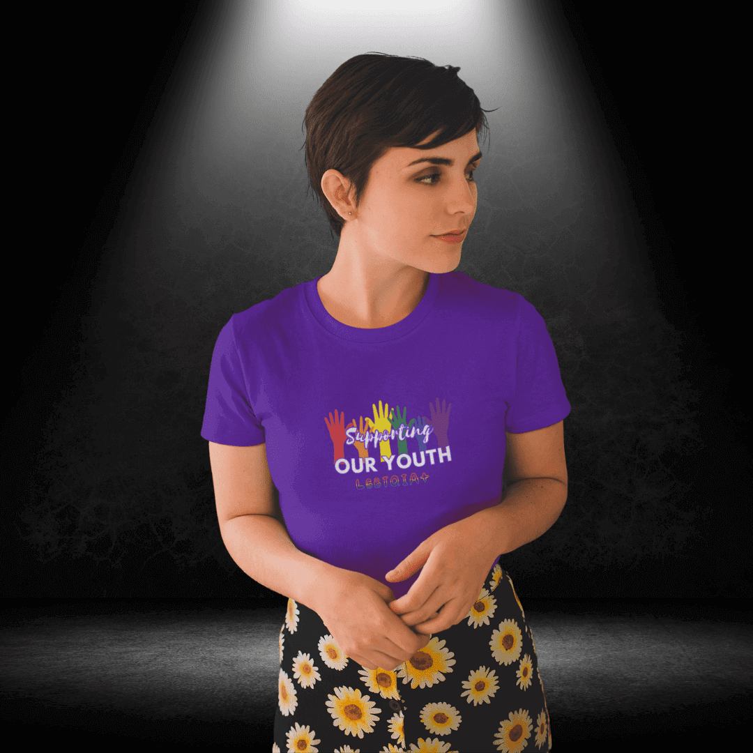 LGBTQ+ Wear It Purple Tee - Supporting Our Youth