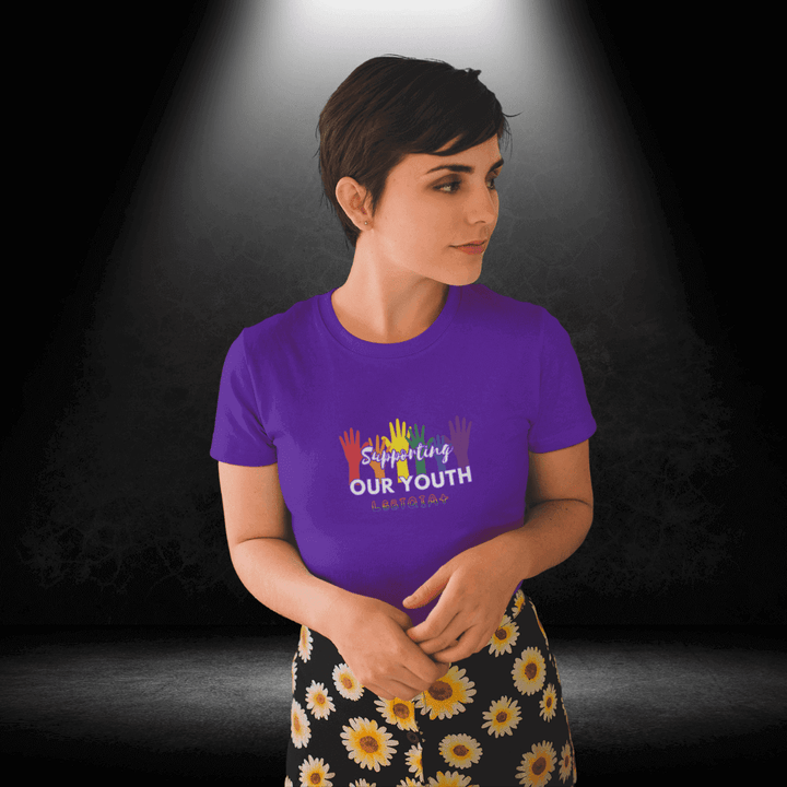 LGBTQ+ Wear It Purple Tee - Supporting Our Youth