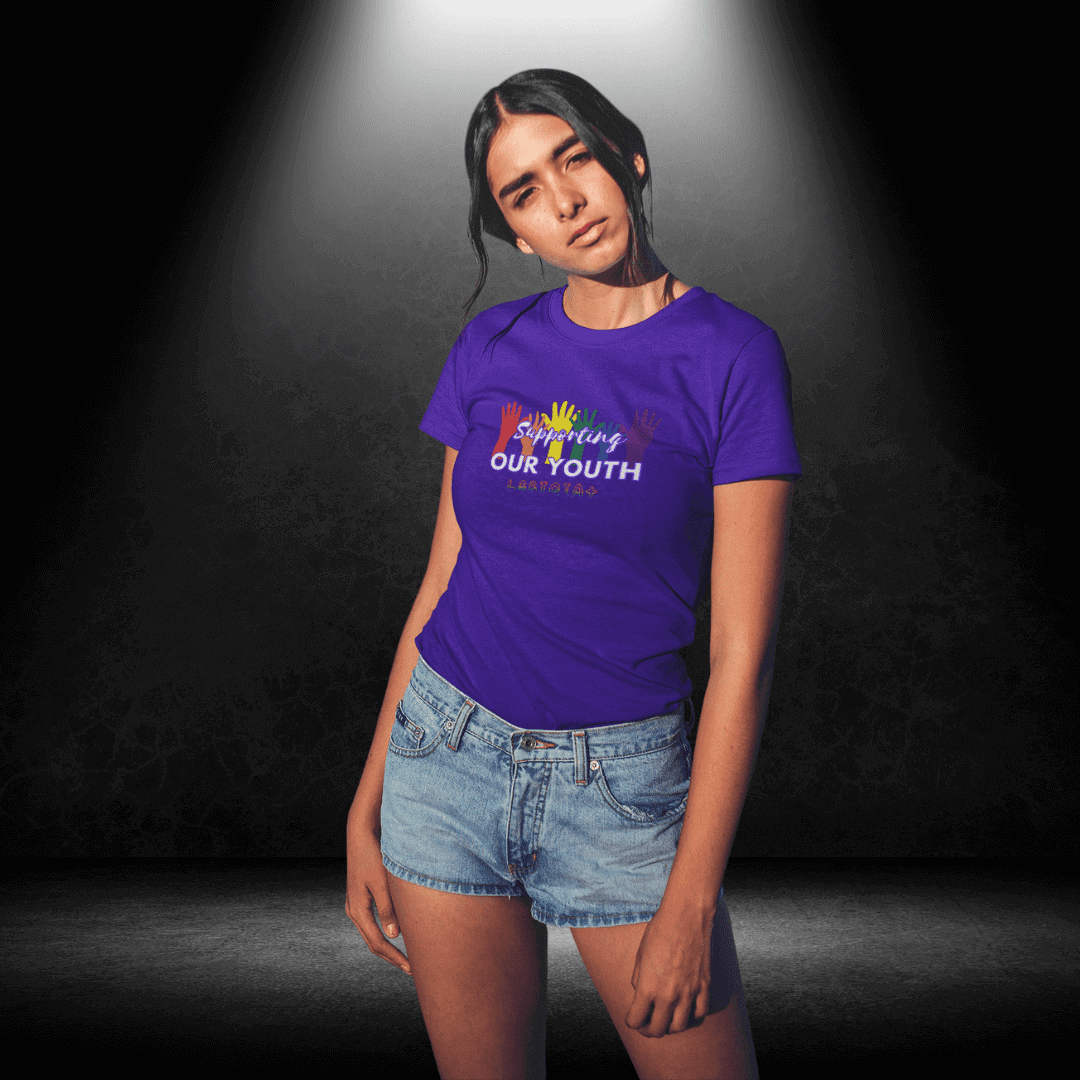 LGBTQ+ Wear It Purple Tee - Supporting Our Youth - BiteMeNow