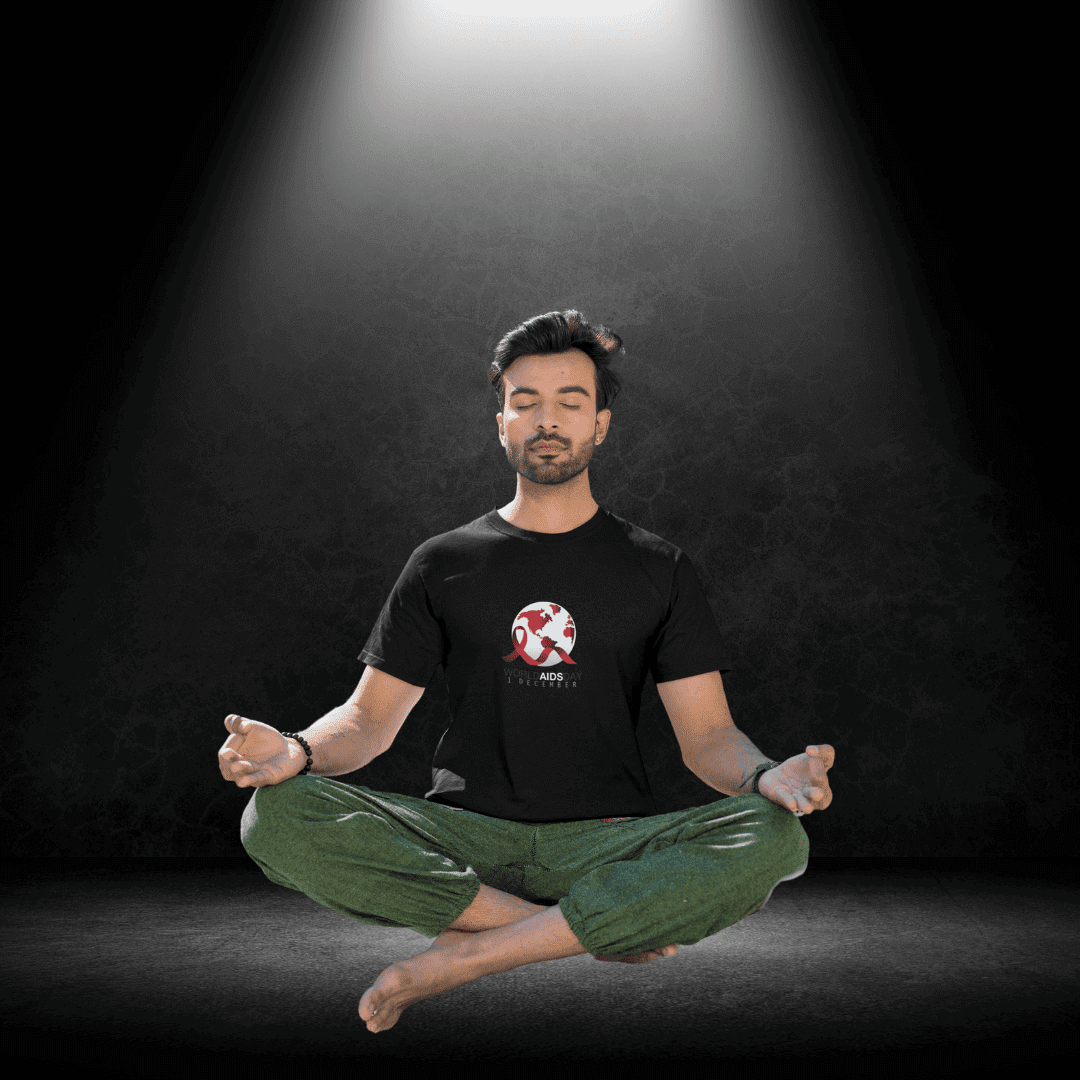 LGBTQ+ World Aids Day Black Tee - BiteMeNow
